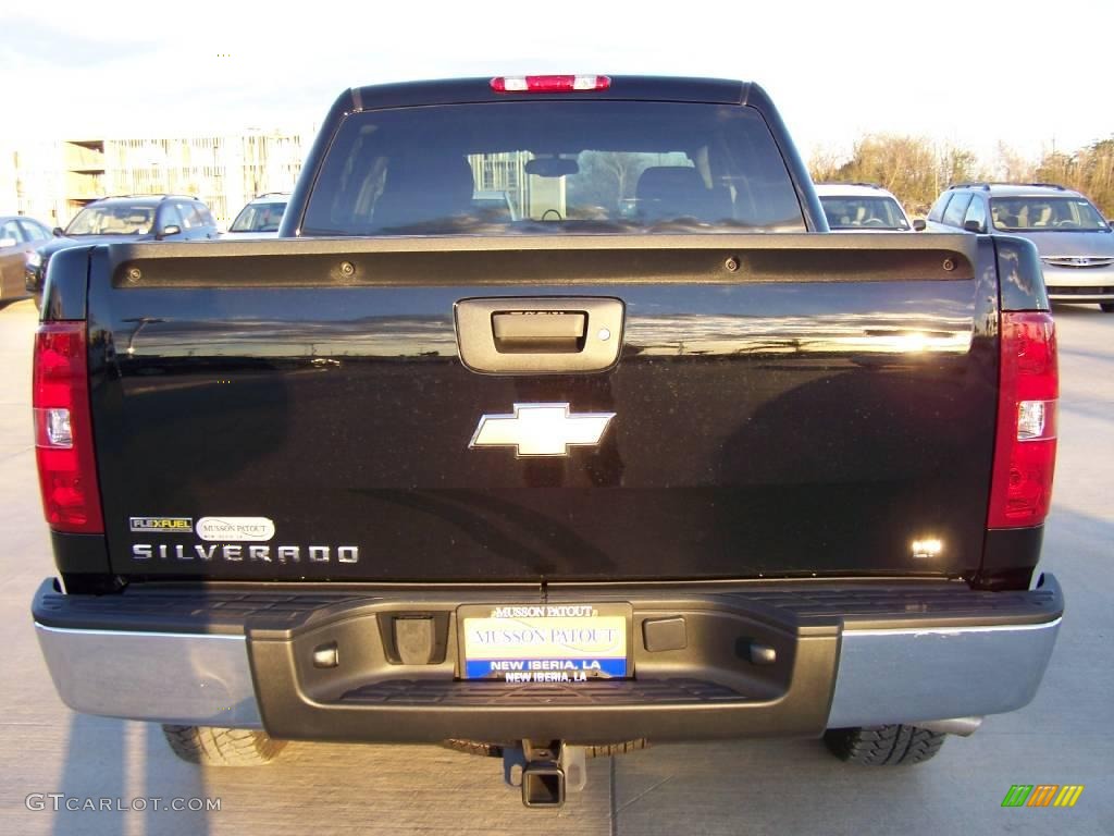 2009 Silverado 1500 LT Z71 Crew Cab 4x4 - Black / Ebony photo #4