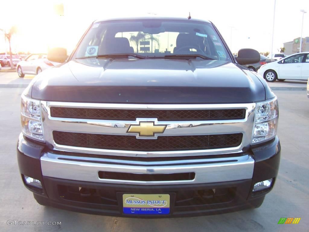 2009 Silverado 1500 LT Z71 Crew Cab 4x4 - Black / Ebony photo #8