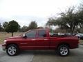2007 Inferno Red Crystal Pearl Dodge Ram 1500 ST Quad Cab  photo #2