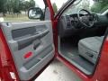 2007 Inferno Red Crystal Pearl Dodge Ram 1500 ST Quad Cab  photo #4
