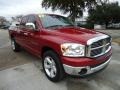 2007 Inferno Red Crystal Pearl Dodge Ram 1500 ST Quad Cab  photo #13