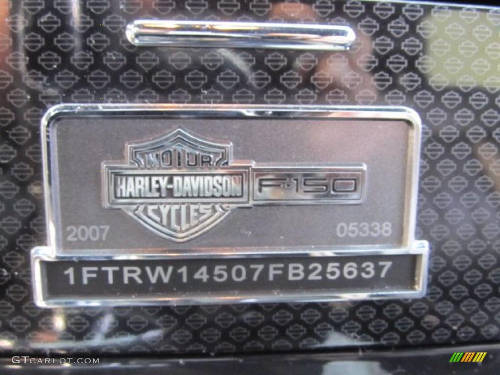 2007 Ford F150 Harley-Davidson SuperCrew 4x4 Marks and Logos Photo #43285812
