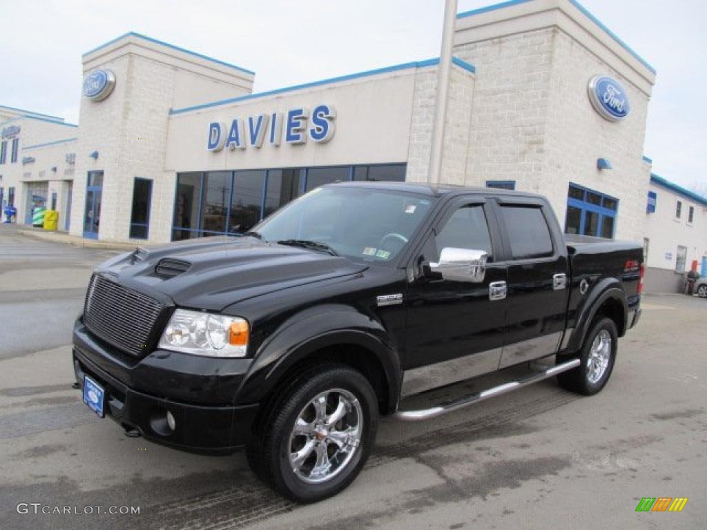 2006 F150 FX4 SuperCrew 4x4 - Black / Black photo #1