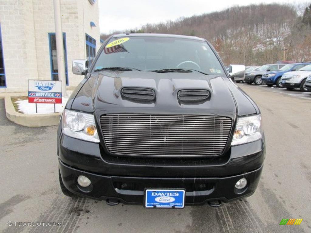 2006 F150 FX4 SuperCrew 4x4 - Black / Black photo #3