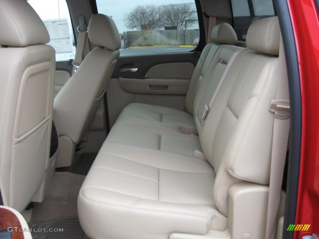 Dark Cashmere/Light Cashmere Interior 2011 Chevrolet Silverado 1500 LTZ Crew Cab 4x4 Photo #43287148