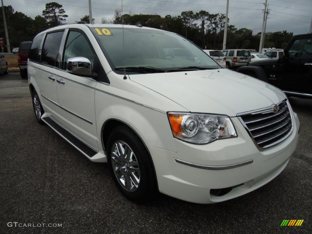 Stone White 2010 Chrysler Town & Country Limited Exterior Photo #43287252