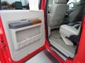 2008 Bright Red Ford F350 Super Duty Lariat Crew Cab 4x4 Dually  photo #7