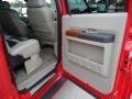 2008 Bright Red Ford F350 Super Duty Lariat Crew Cab 4x4 Dually  photo #15