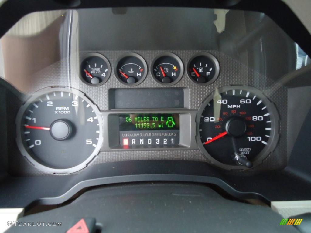 2008 Ford F350 Super Duty Lariat Crew Cab 4x4 Dually Gauges Photo #43288044