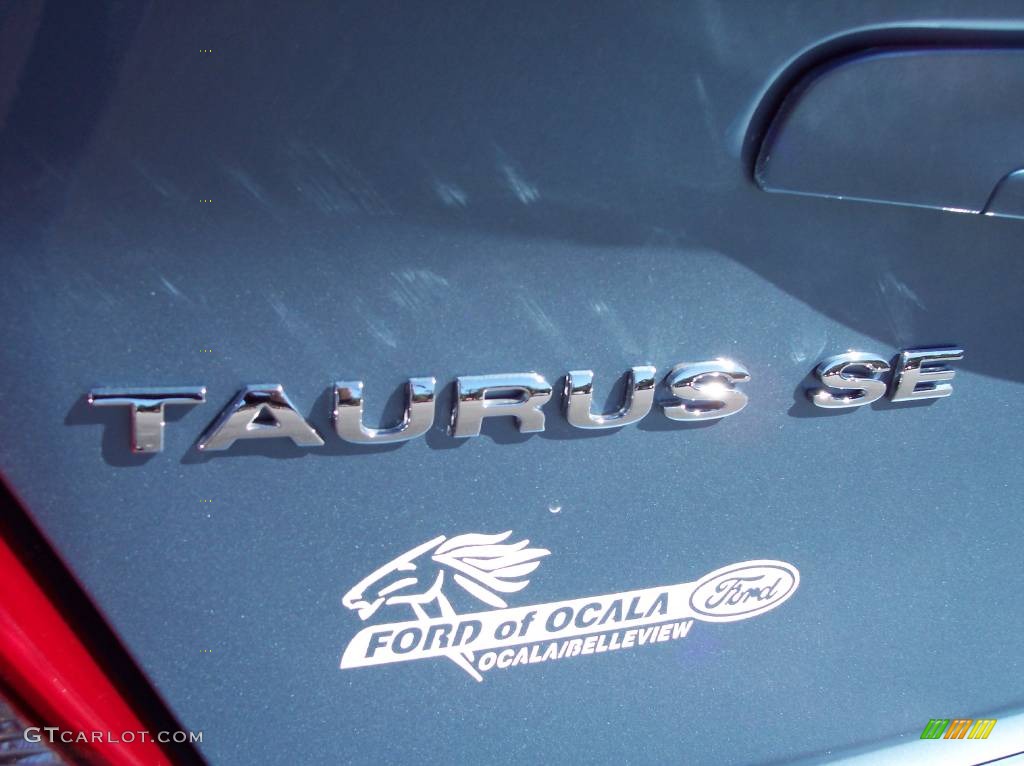2007 Taurus SE - Windveil Blue Metallic / Dark Pebble photo #10