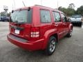 2008 Inferno Red Crystal Pearl Jeep Liberty Sport  photo #12