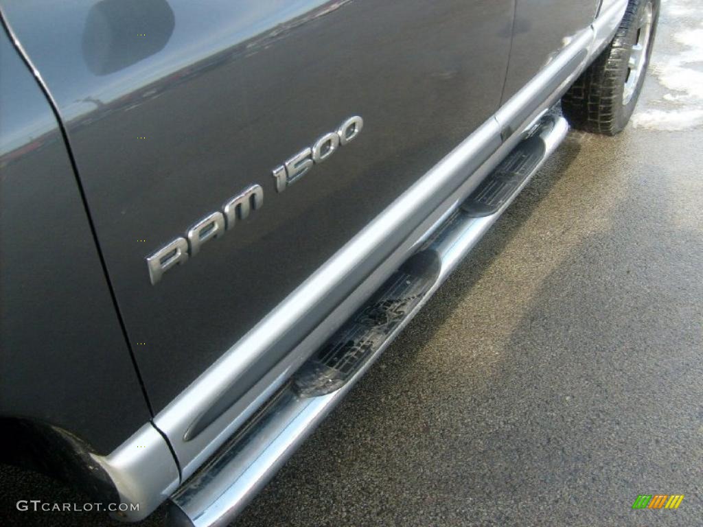 2004 Ram 1500 ST Quad Cab 4x4 - Graphite Metallic / Dark Slate Gray photo #10