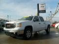 2007 Summit White GMC Sierra 1500 SLE Crew Cab 4x4  photo #1