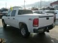 2007 Summit White GMC Sierra 1500 SLE Crew Cab 4x4  photo #2