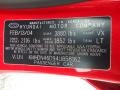 Rally Red - Elantra GLS Sedan Photo No. 35