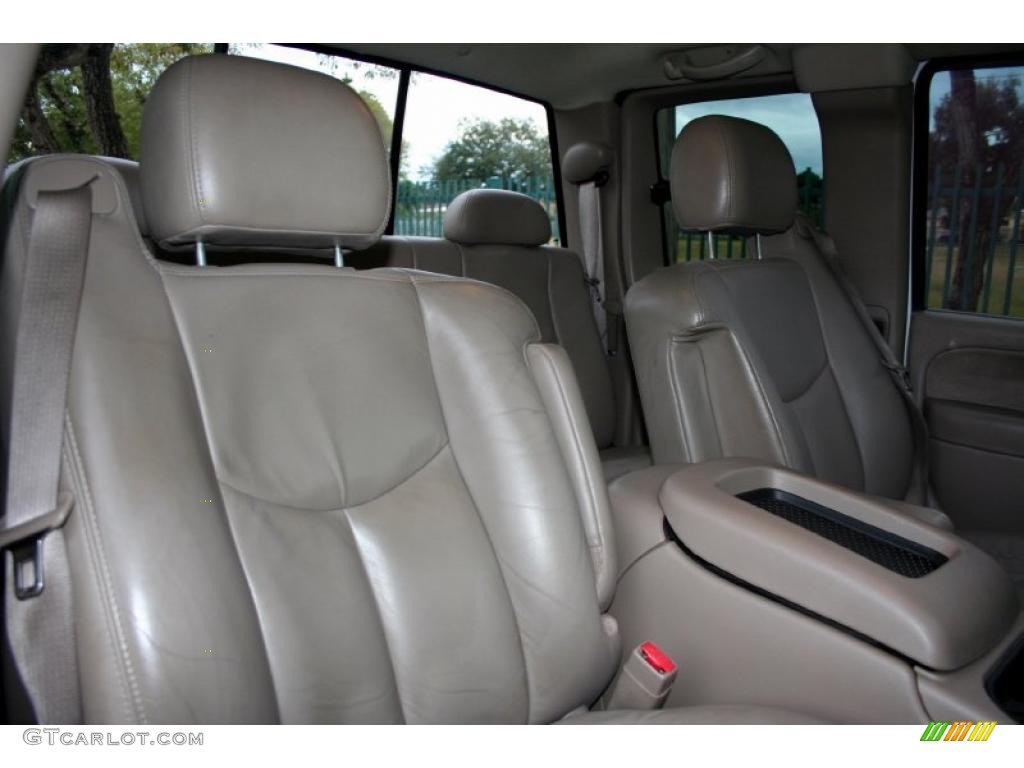 2003 Sierra 2500HD SLT Extended Cab 4x4 - Summit White / Neutral photo #34