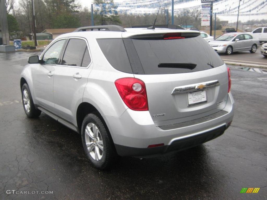 Silver Ice Metallic 2011 Chevrolet Equinox LT Exterior Photo #43293312