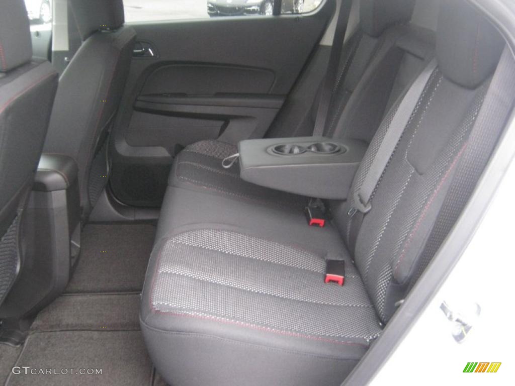 Jet Black Interior 2011 Chevrolet Equinox LT Photo #43293500