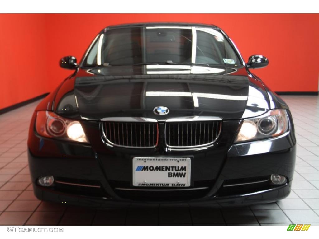 2008 3 Series 335i Sedan - Jet Black / Black photo #5