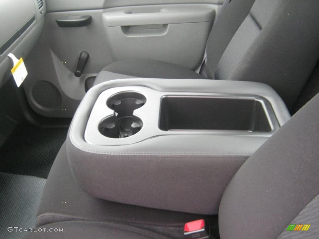 2011 Silverado 1500 Regular Cab - Summit White / Dark Titanium photo #12