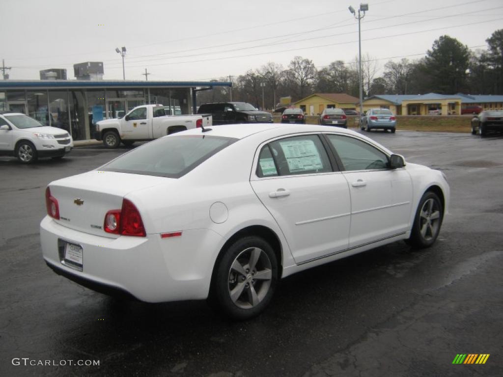 2011 Malibu LT - Summit White / Ebony photo #5