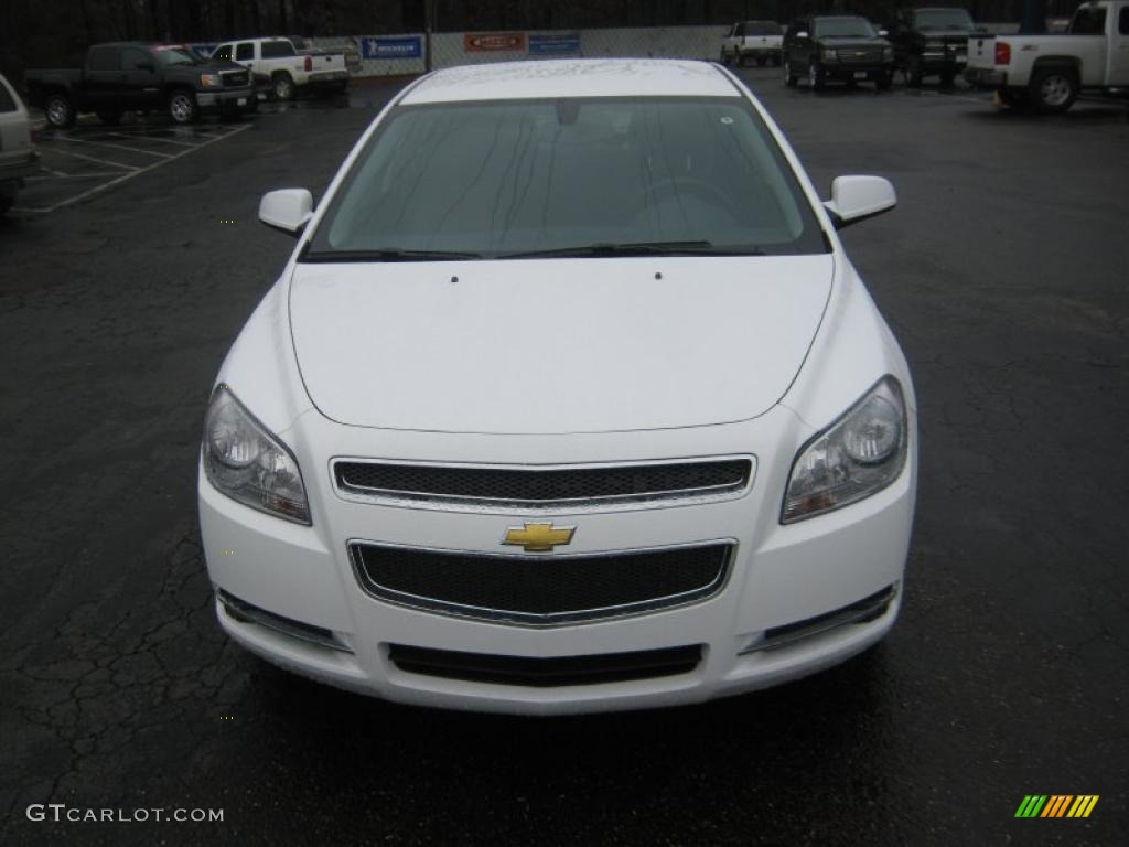 2011 Malibu LT - Summit White / Ebony photo #8