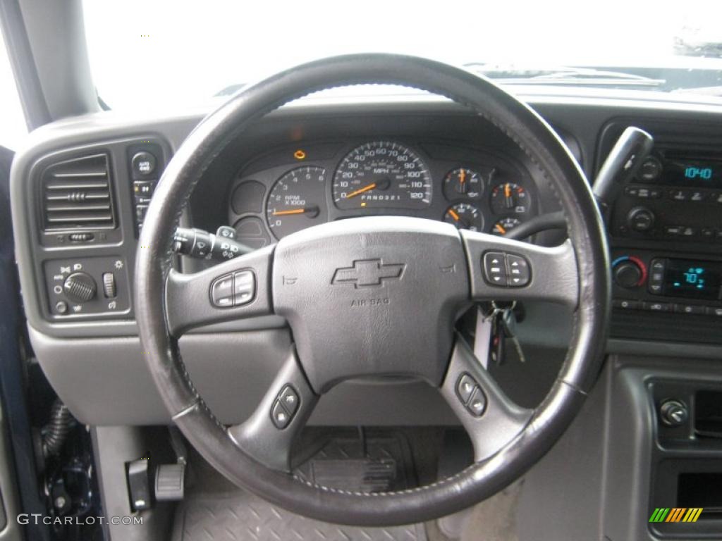 2006 Silverado 1500 Z71 Crew Cab 4x4 - Blue Granite Metallic / Medium Gray photo #10