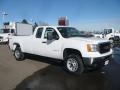 Summit White 2011 GMC Sierra 3500HD Work Truck Extended Cab 4x4