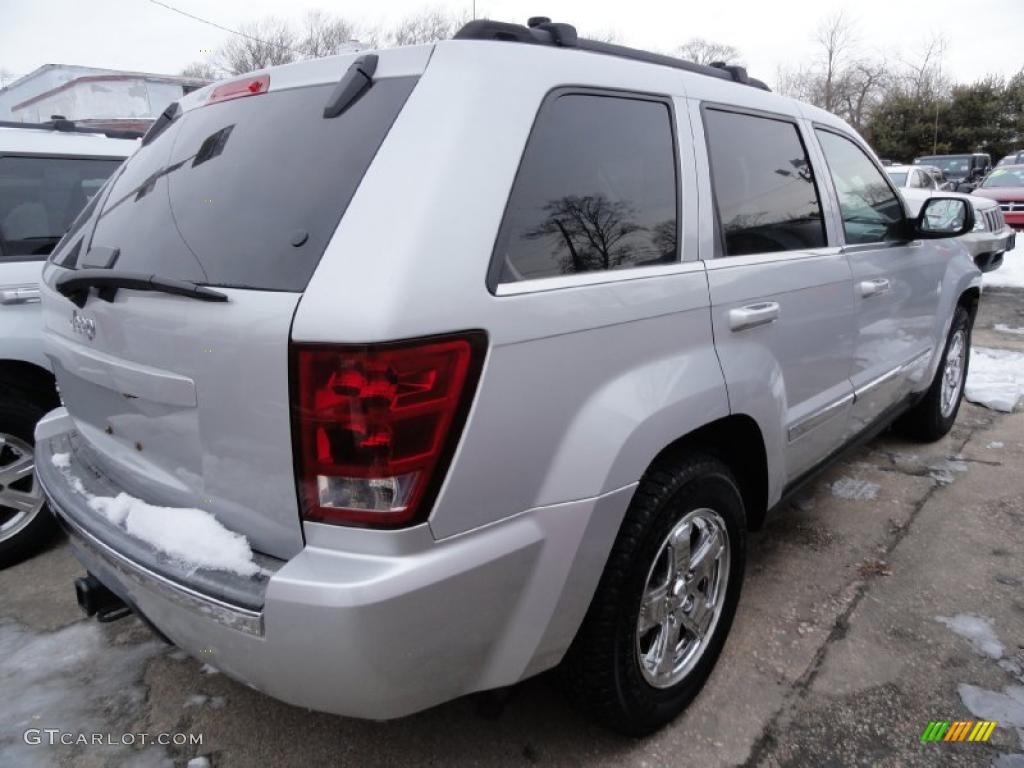 2006 Grand Cherokee Limited 4x4 - Bright Silver Metallic / Medium Slate Gray photo #5