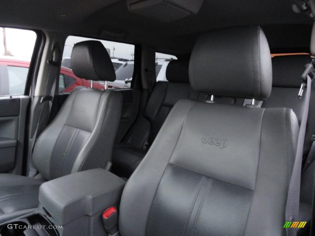 Medium Slate Gray Interior 2006 Jeep Grand Cherokee Limited 4x4 Photo #43296148