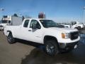 Summit White - Sierra 2500HD Work Truck Extended Cab 4x4 Photo No. 1