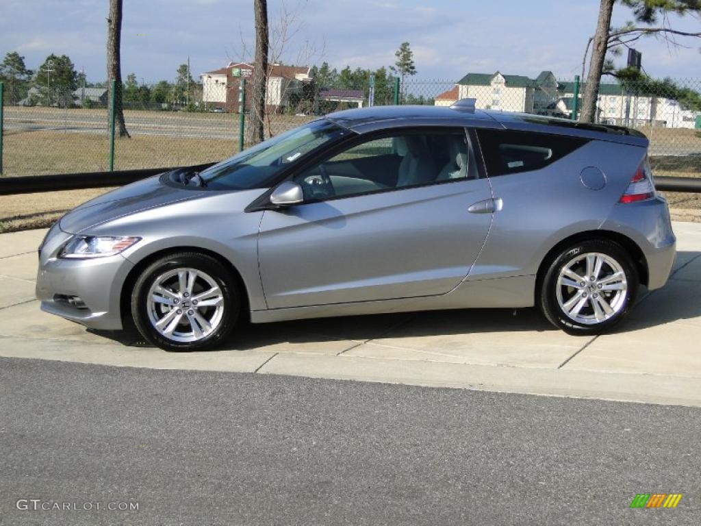 Storm Silver Metallic 2011 Honda CR-Z EX Sport Hybrid Exterior Photo #43296848
