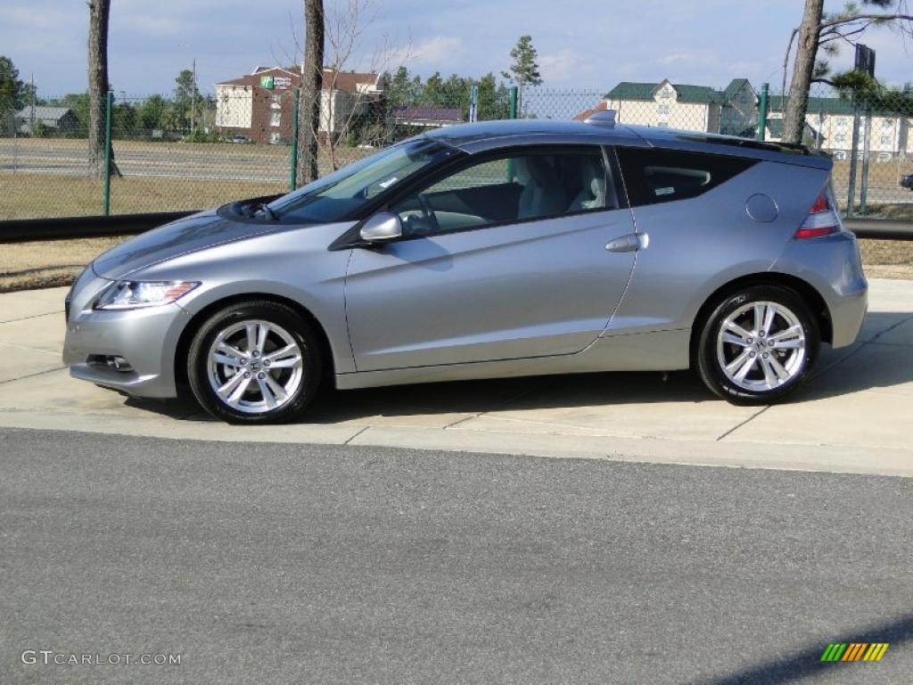 Storm Silver Metallic 2011 Honda CR-Z EX Sport Hybrid Exterior Photo #43296864