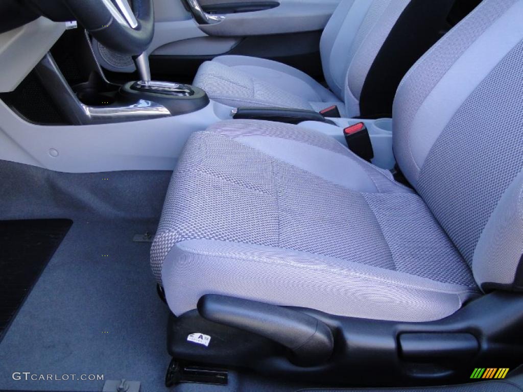 Gray Fabric Interior 2011 Honda CR-Z EX Sport Hybrid Photo #43296952