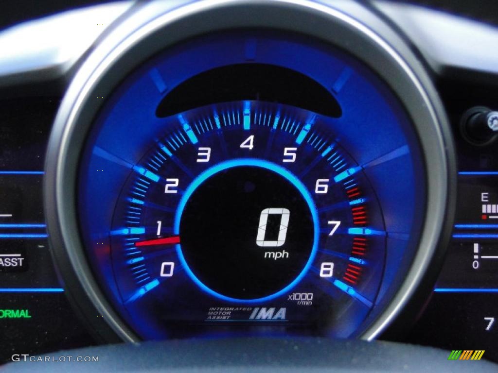 2011 Honda CR-Z EX Sport Hybrid Gauges Photo #43297024