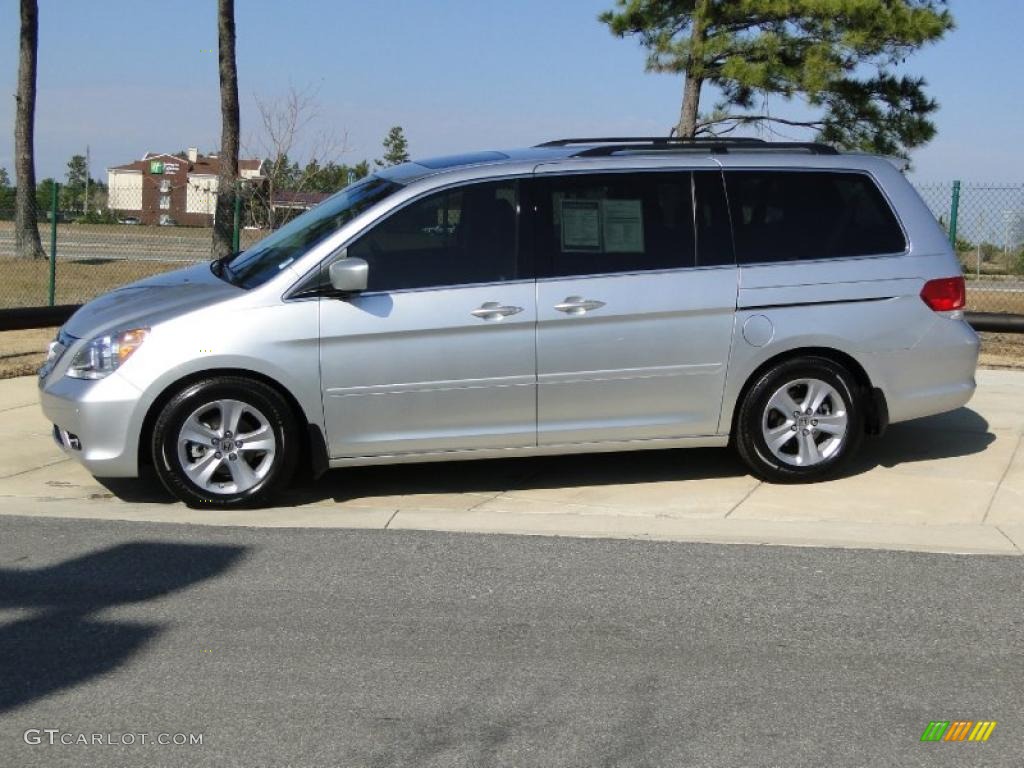 Alabaster Silver Metallic 2010 Honda Odyssey Touring Exterior Photo #43298804