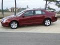 2007 Merlot Metallic Ford Fusion SE  photo #9