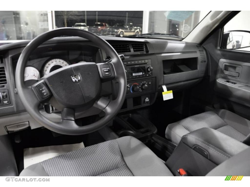 Dark Slate Gray/Medium Slate Gray Interior 2011 Dodge Dakota Big Horn Crew Cab Photo #43302144