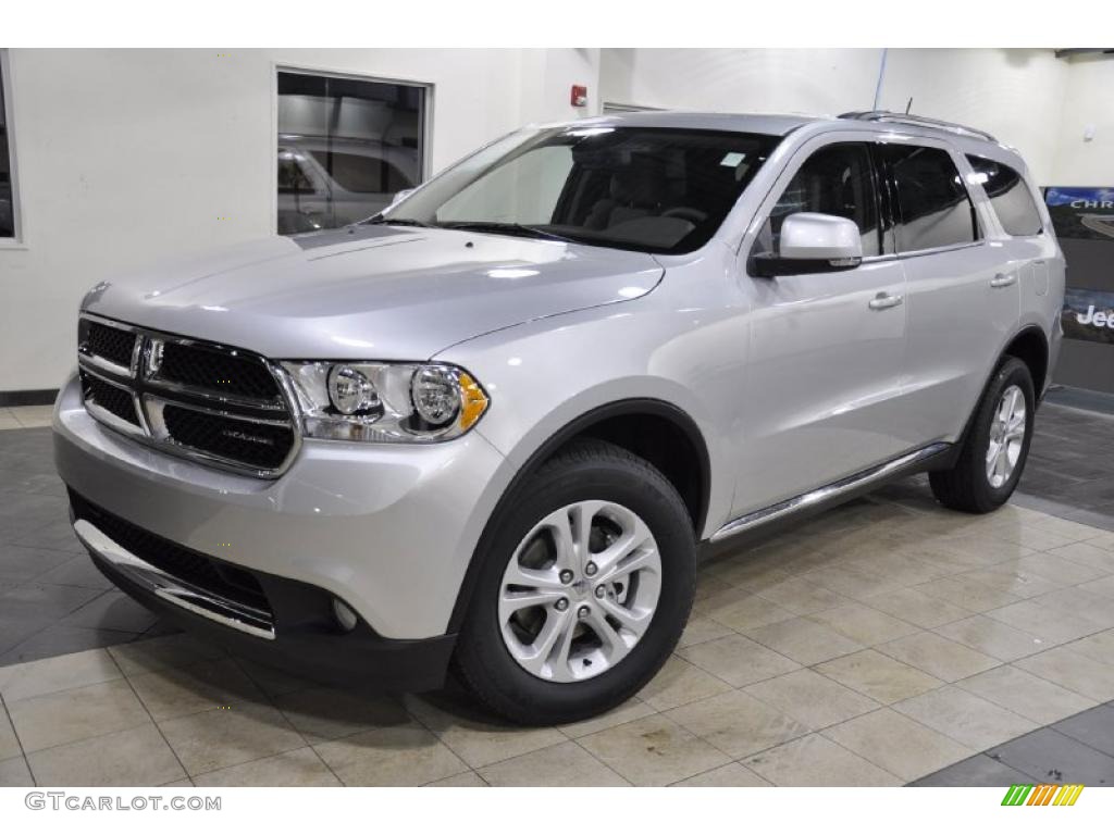 Bright Silver Metallic 2011 Dodge Durango Crew Exterior Photo #43302180