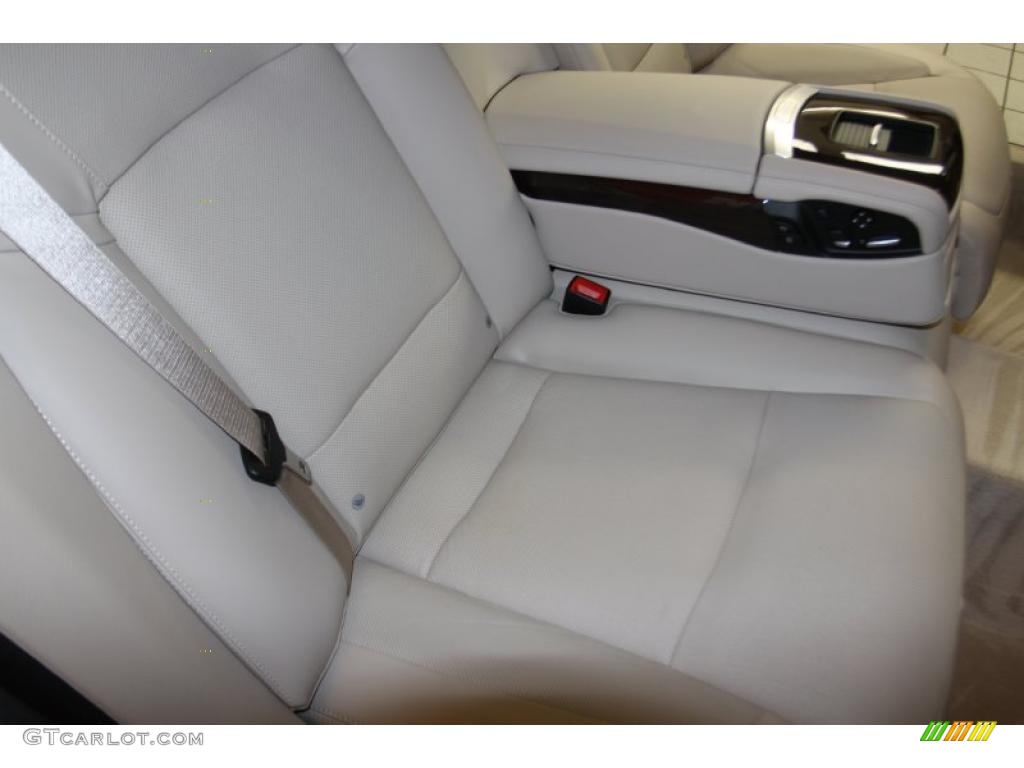2009 7 Series 750Li Sedan - Space Grey Metallic / Oyster Nappa Leather photo #9