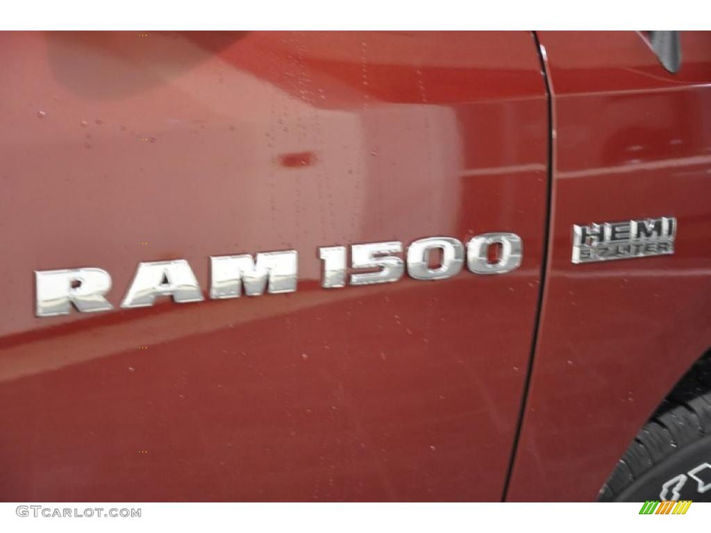 2011 Ram 1500 Sport Quad Cab - Deep Cherry Red Crystal Pearl / Dark Slate Gray photo #5