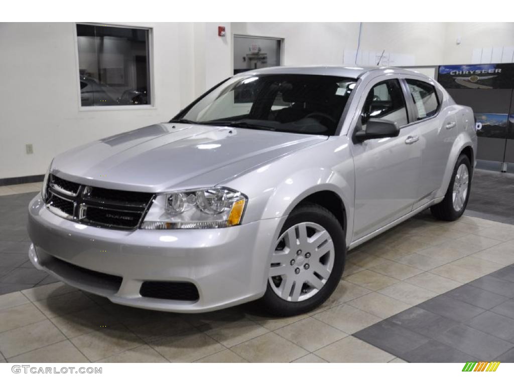Bright Silver Metallic 2011 Dodge Avenger Express Exterior Photo #43303840