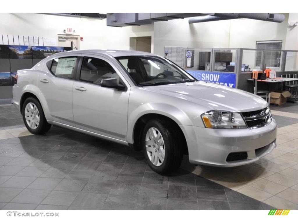Bright Silver Metallic 2011 Dodge Avenger Express Exterior Photo #43303872