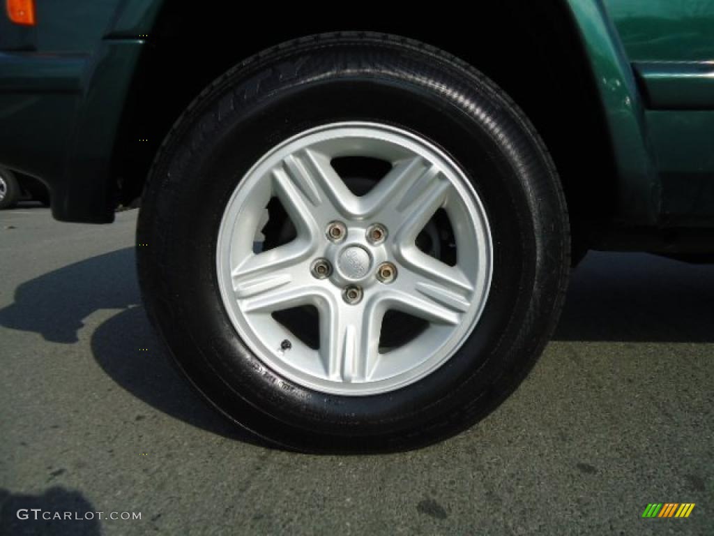 2000 Cherokee Limited 4x4 - Forest Green Pearl / Agate Black photo #3