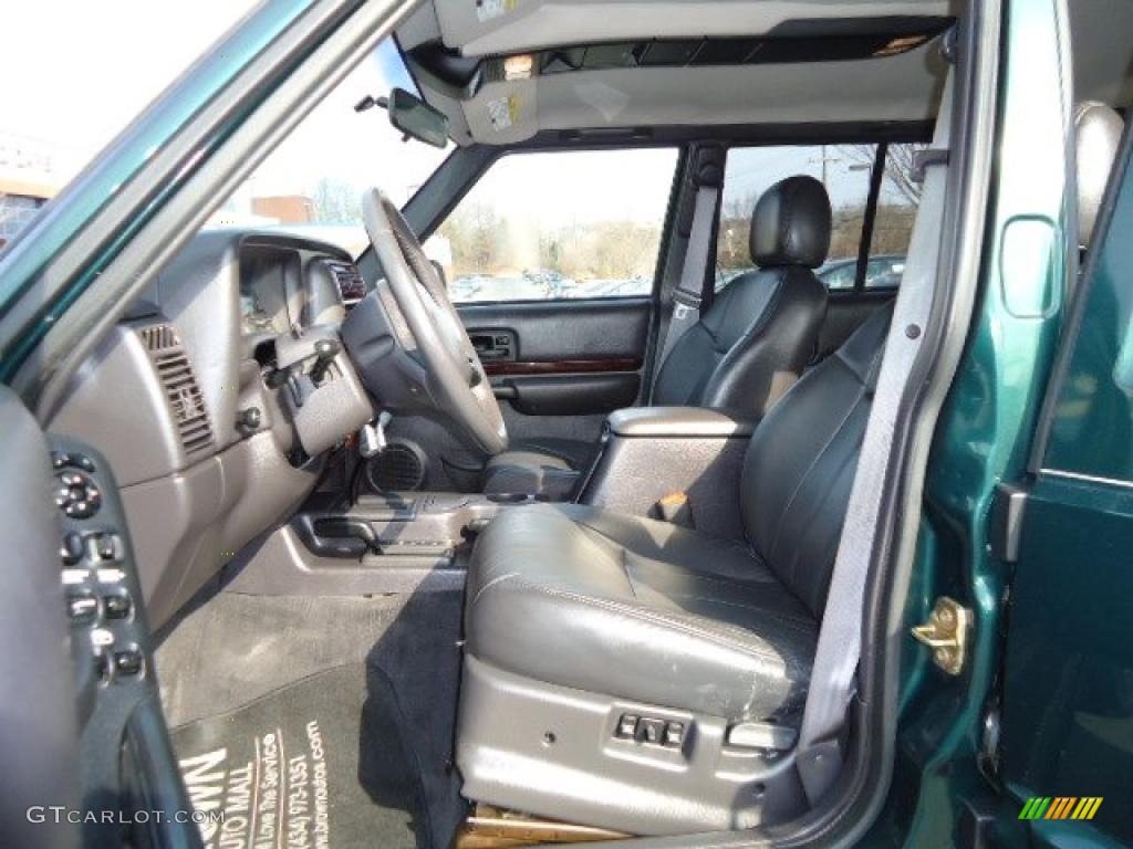 2000 Cherokee Limited 4x4 - Forest Green Pearl / Agate Black photo #7