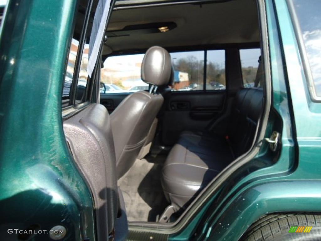 2000 Cherokee Limited 4x4 - Forest Green Pearl / Agate Black photo #8