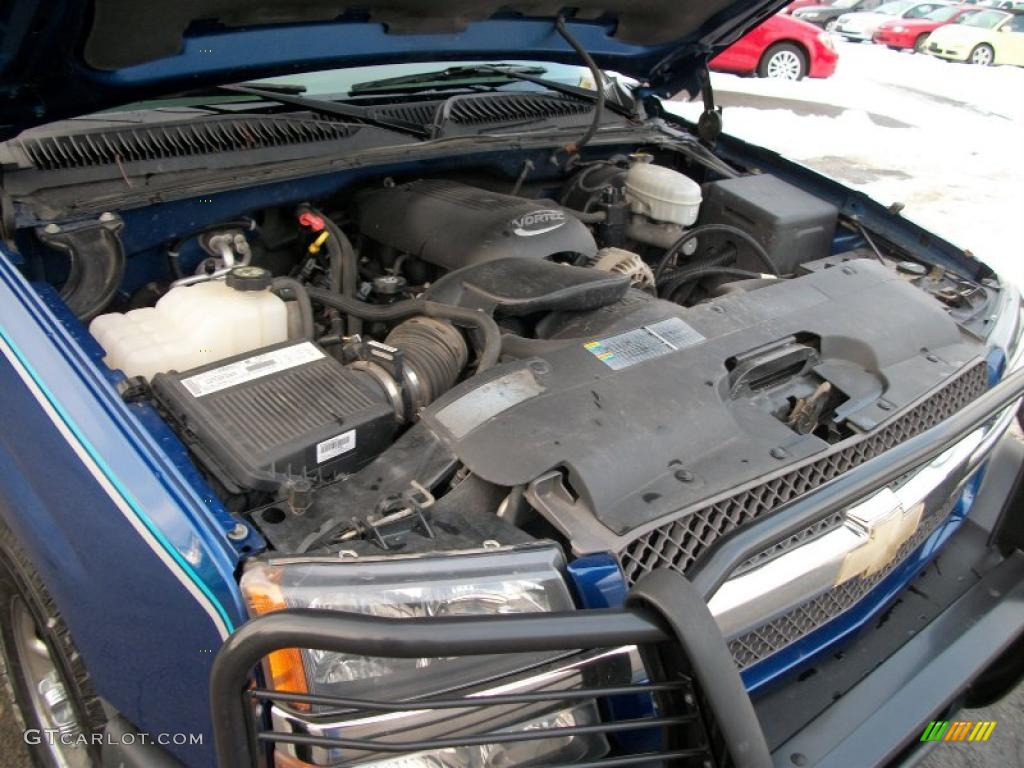 2003 Chevrolet Silverado 1500 LS Regular Cab 4x4 4.8 Liter OHV 16-Valve Vortec V8 Engine Photo #43306303