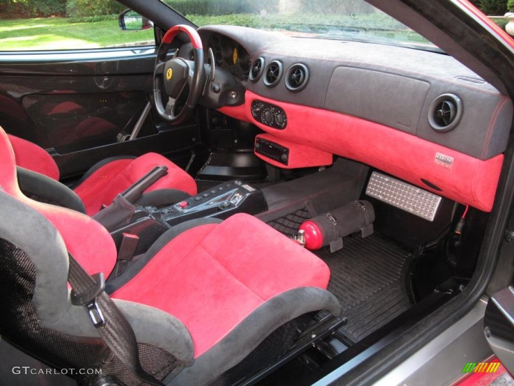 2004 Ferrari 360 Challenge Stradale F1 Red/Black Dashboard Photo #43306779