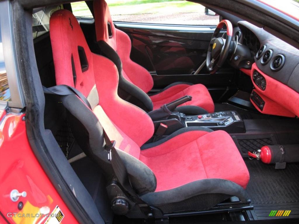 Red/Black Interior 2004 Ferrari 360 Challenge Stradale F1 Photo #43306795