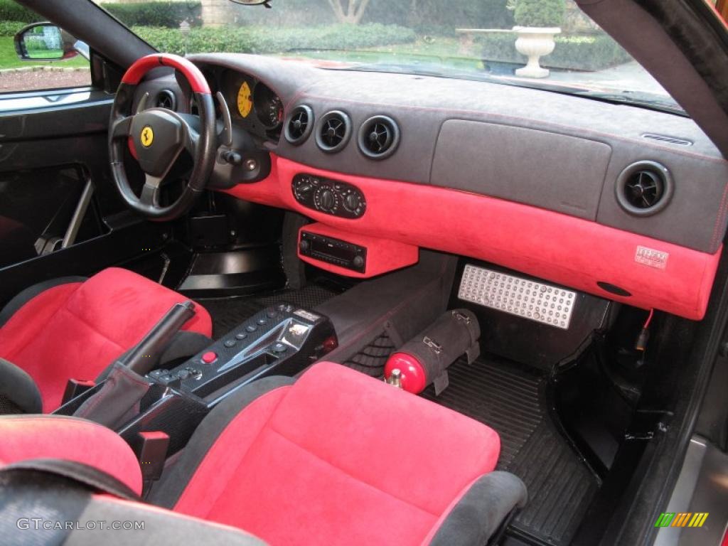 2004 Ferrari 360 Challenge Stradale F1 Red/Black Dashboard Photo #43306827